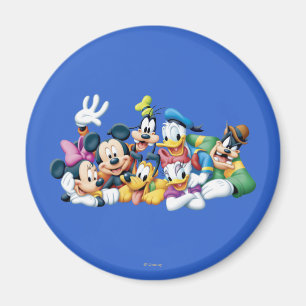 Mickey & Friends   Kneeling Magnet