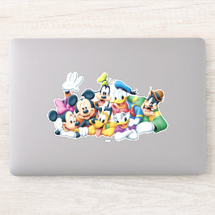 Mickey & Friends Kneeling Sticker
