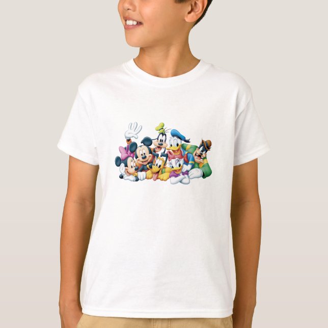 Mickey & Friends | Kneeling T-Shirt (Front)