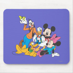 Mickey & Friends   Leaning Mouse Pad