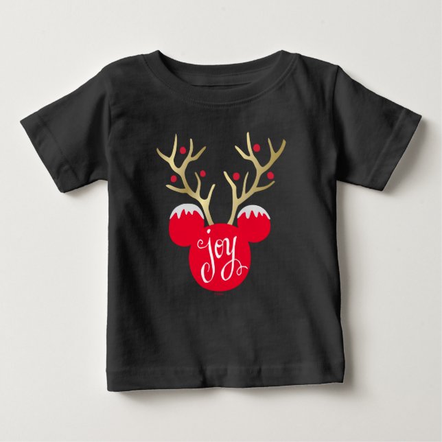 Mickey & Friends | Mickey Christmas Joy Baby T-Shirt (Front)