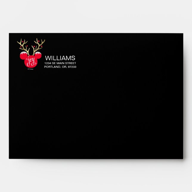 Mickey & Friends | Mickey Christmas Joy Envelope (Front)