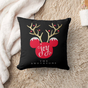 Mickey & Friends Mickey Christmas Joy - Family Throw Pillow