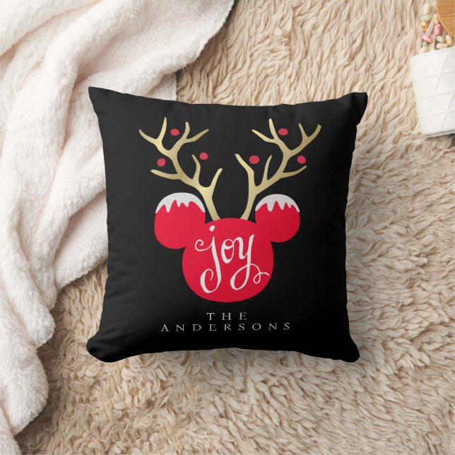 Mickey & Friends | Mickey Christmas Joy - Family Throw Pillow (Blanket)