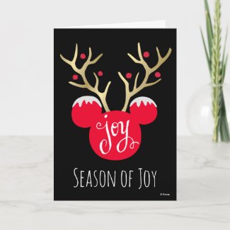 Mickey & Friends | Mickey Christmas Joy Holiday Card
