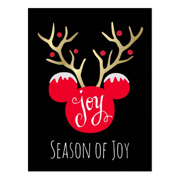 Mickey & Friends | Mickey Christmas Joy Postcard