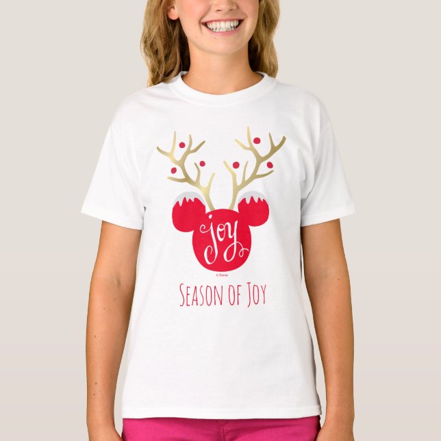 Mickey & Friends | Mickey Christmas Joy T-Shirt (Front)