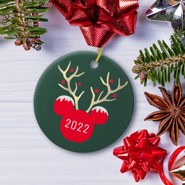 Mickey & Friends | Mickey Christmas Joy - Year Ceramic Ornament (Creator Uploaded)