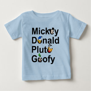 Mickey & Friends   Mickey Donald Pluto Goofy Baby T-Shirt