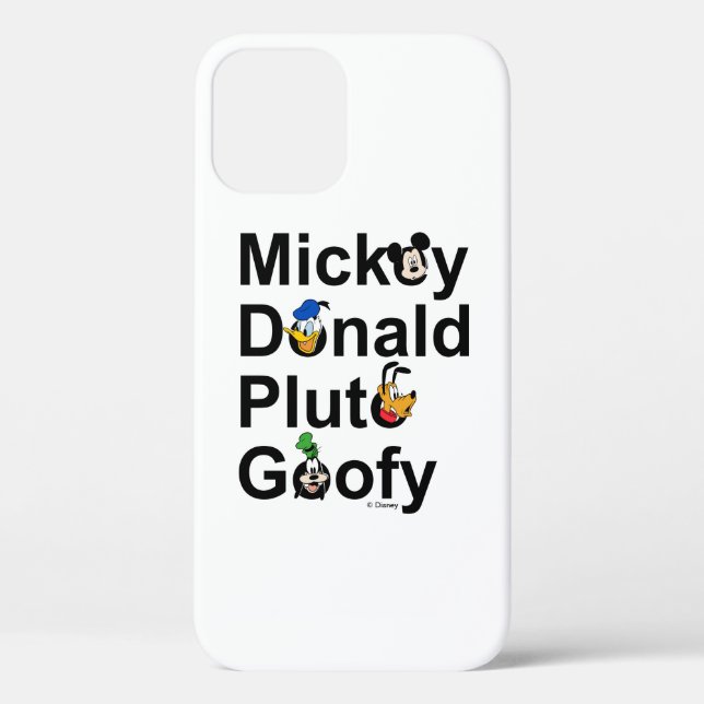 Mickey & Friends | Mickey Donald Pluto Goofy Case-Mate iPhone Case (Back)