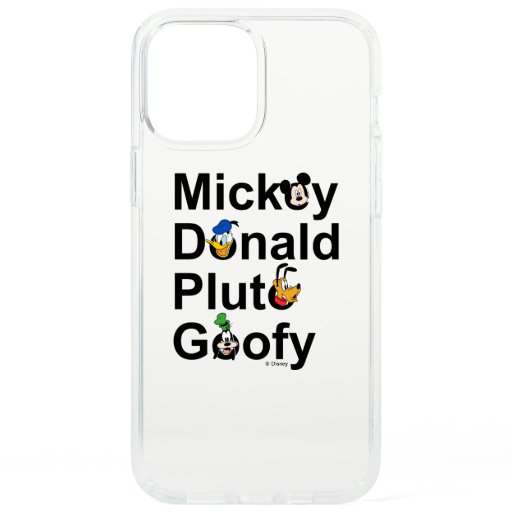 Mickey & Friends | Mickey Donald Pluto Goofy Speck iPhone 12 Pro Max Case