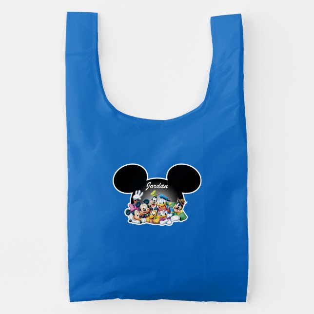 Mickey & Friends | Mickey Ears - Add Your Name Reusable Bag (Front)