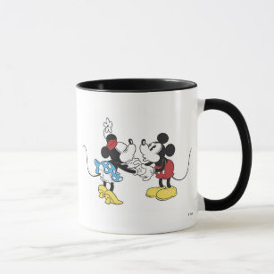 Mickey & Friends Mickey & Minnie Kissing Mug