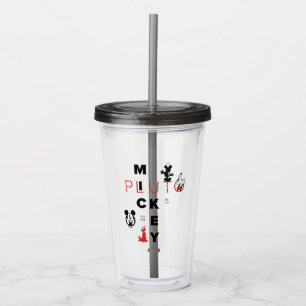 Mickey & Friends   Mickey & Pluto Best Pals Acrylic Tumbler