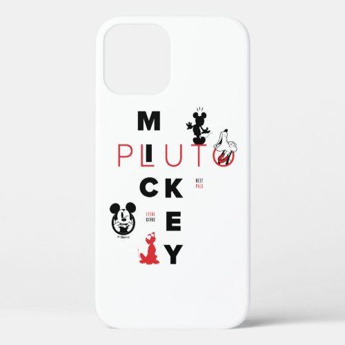 Mickey  Friends  Mickey  Pluto Best Pals iPhone 12 Case