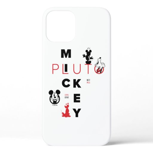 Mickey & Friends | Mickey & Pluto Best Pals iPhone 12 Case