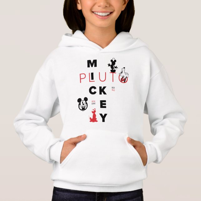 Mickey & Friends | Mickey & Pluto Best Pals Hoodie (Front)