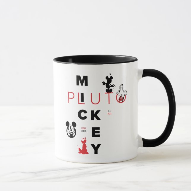 Mickey & Friends | Mickey & Pluto Best Pals Mug (Right)
