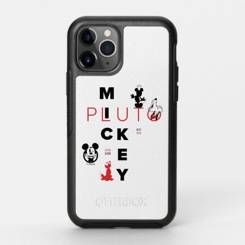 Mickey  Friends  Mickey  Pluto Best Pals OtterBox Symmetry iPhone 11 Pro Case