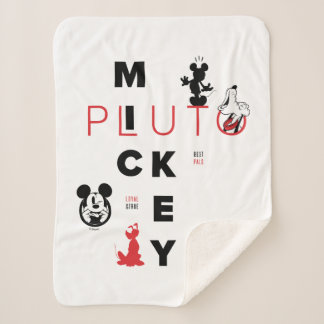 Mickey & Friends | Mickey & Pluto Best Pals Sherpa Blanket