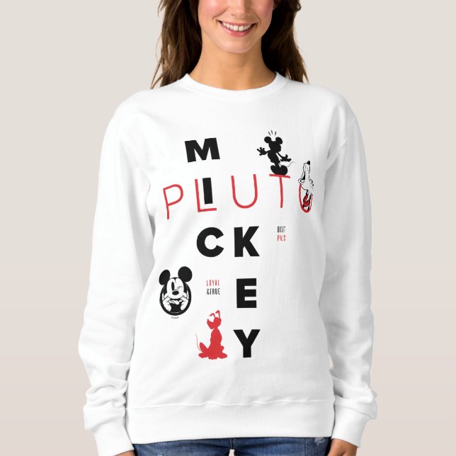Mickey & Friends | Mickey & Pluto Best Pals Sweatshirt (Front)