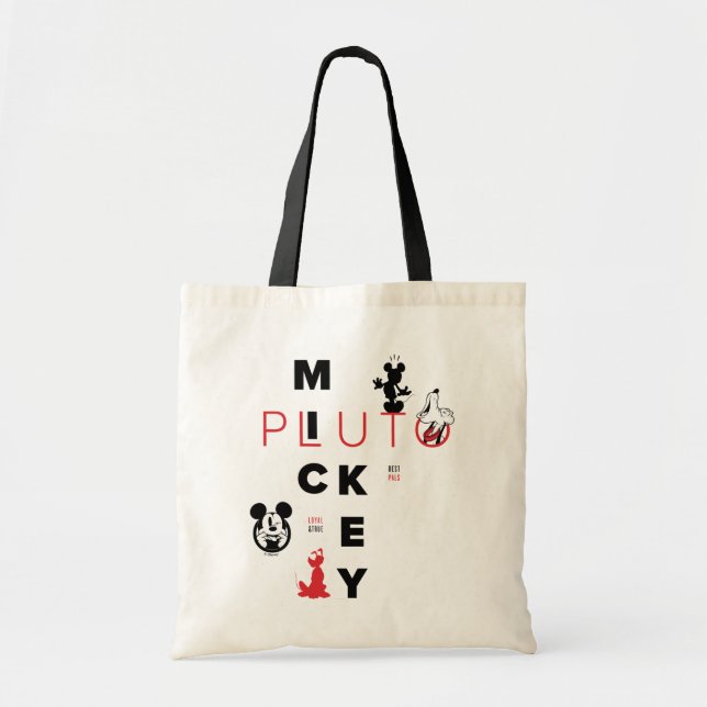 Mickey & Friends | Mickey & Pluto Best Pals Tote Bag (Front)