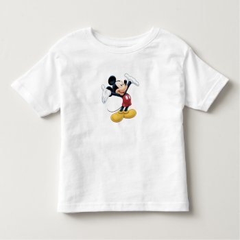Mickey & Friends Mickey Toddler T-shirt by MickeyAndFriends at Zazzle
