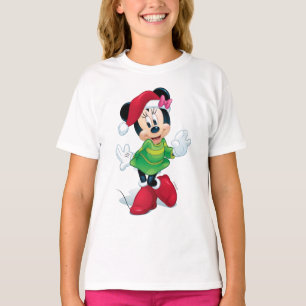 Mickey & Friends   Minnie Dressed For Christmas T-Shirt