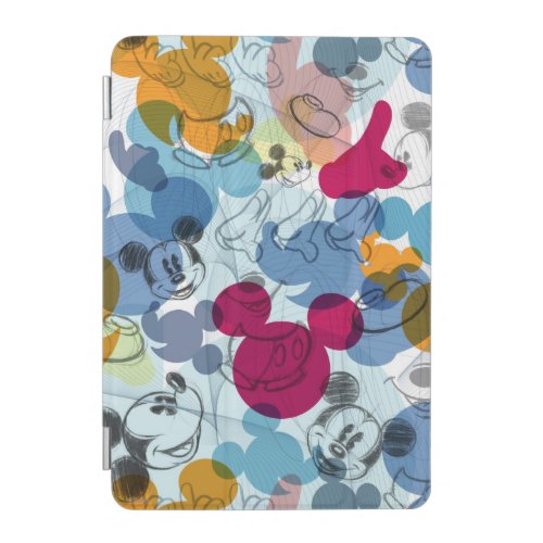 Mickey  Friends  Mouse Head Sketch Pattern iPad Mini Cover