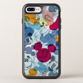 Mickey & Friends | Mouse Head Sketch Pattern OtterBox Symmetry iPhone 8 Plus/7 Plus Case