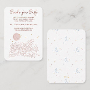 Mickey & Friends Over the Moon - Girl Baby Shower Place Card