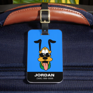 Mickey & Friends Pluto Sun Glasses Luggage Tag