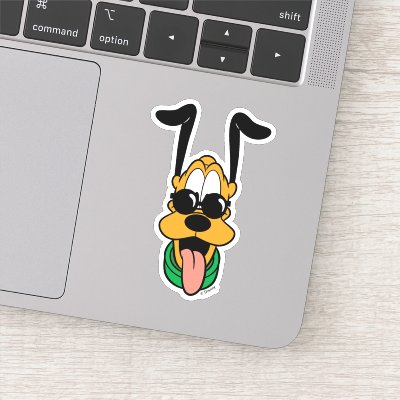 Mickey &amp; Friends | Pluto Sun Glasses Sticker