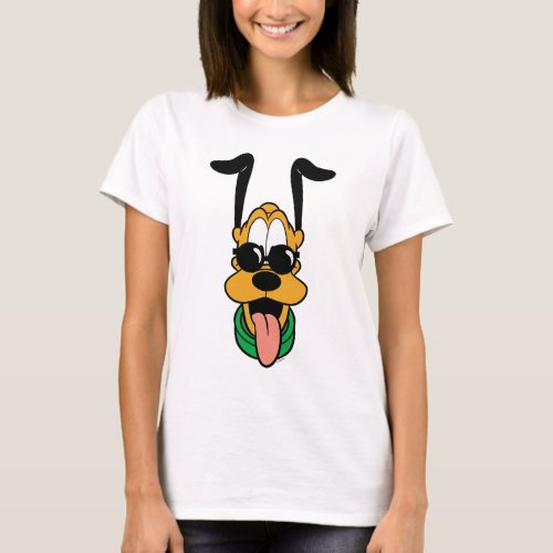 Mickey  Friends  Pluto Sun Glasses T_Shirt