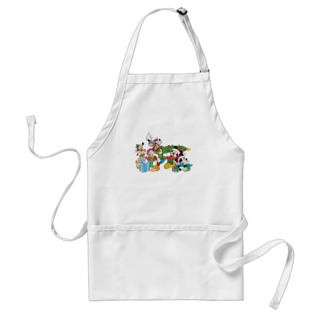 Mickey & Friends | Ready for the Holidays Adult Apron (Front)