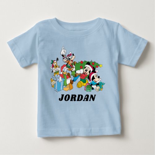 Mickey  Friends  Ready for the Holidays Baby T_Shirt