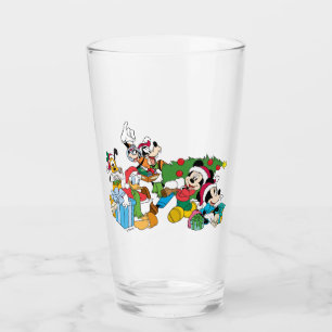Mickey & Friends   Ready for the Holidays Glass