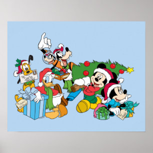 Mickey & Friends  Ready for the Holidays Poster