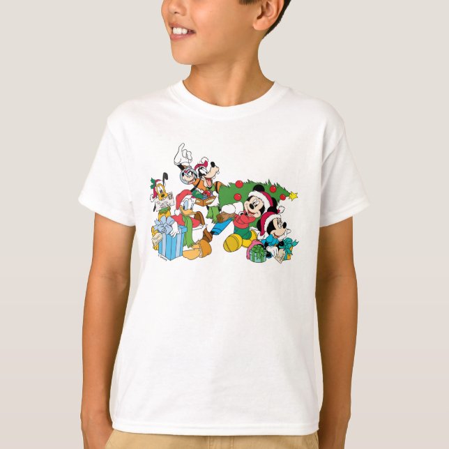 Mickey & Friends | Ready for the Holidays T-Shirt (Front)