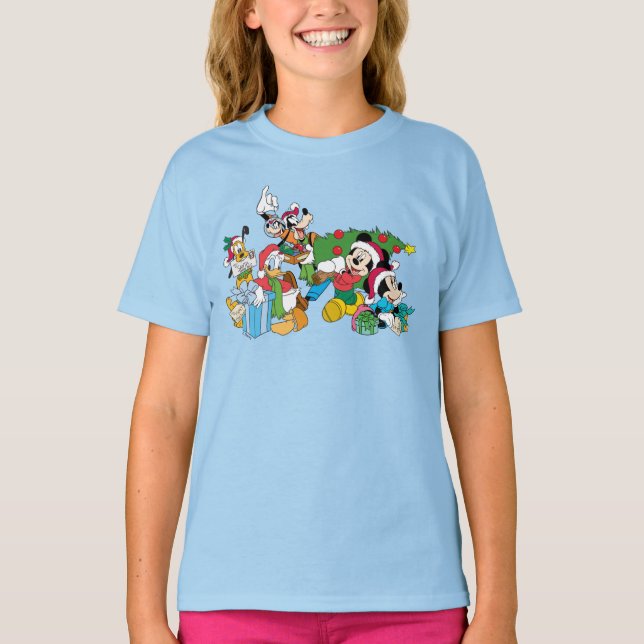 Mickey & Friends | Ready for the Holidays T-Shirt (Front)