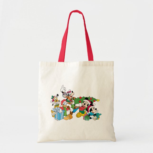 Mickey & Friends | Ready for the Holidays Tote Bag (Front)