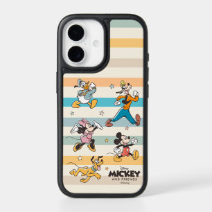 Mickey & Friends Retro Stars and Stripes Graphic iPhone 17 Case