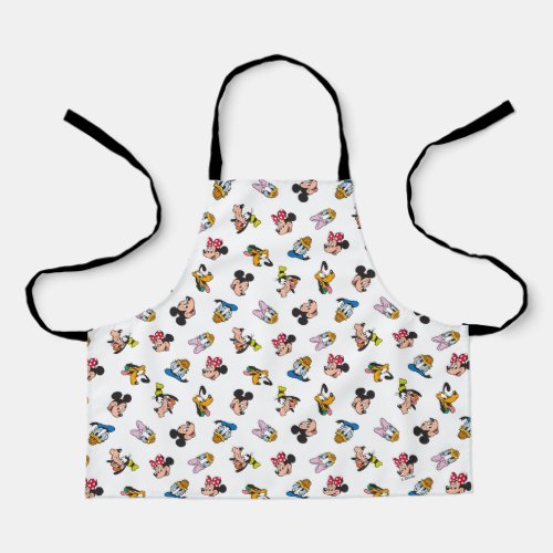 Mickey & Friends Smiling Faces Pattern Apron