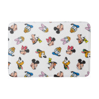 Mickey & Friends Smiling Faces Pattern