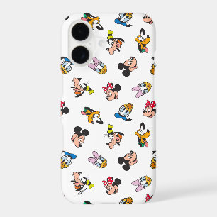 Mickey & Friends Smiling Faces Pattern iPhone 17 Case
