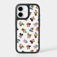 Mickey & Friends Smiling Faces Pattern