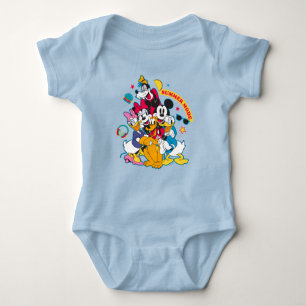 Mickey & Friends Summer Mode Fun Baby Bodysuit