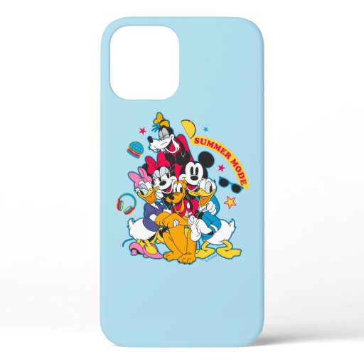 Mickey & Friends | Summer Mode Fun iPhone 12 Case