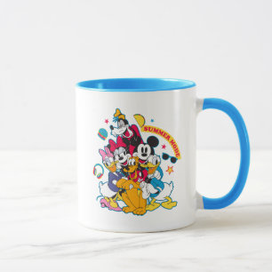 Mickey & Friends Summer Mode Fun Mug