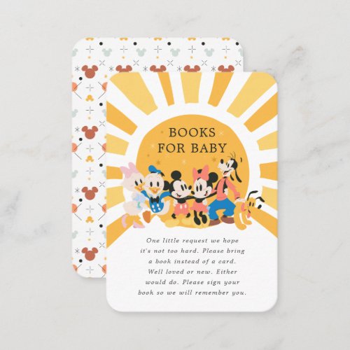 Mickey  Friends Sunshine  Books for Baby Insert